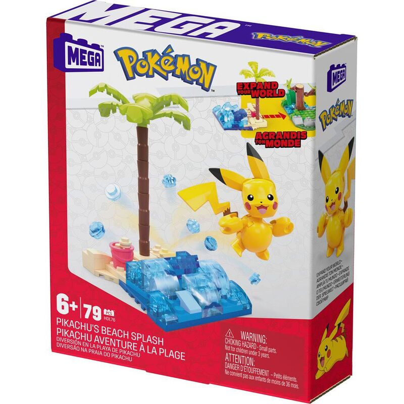 Pokémon - Jeu de construction Mega Construx : PikachuPokémon - Jeu de construction Mega Construx : Pikachu le palais des goodies