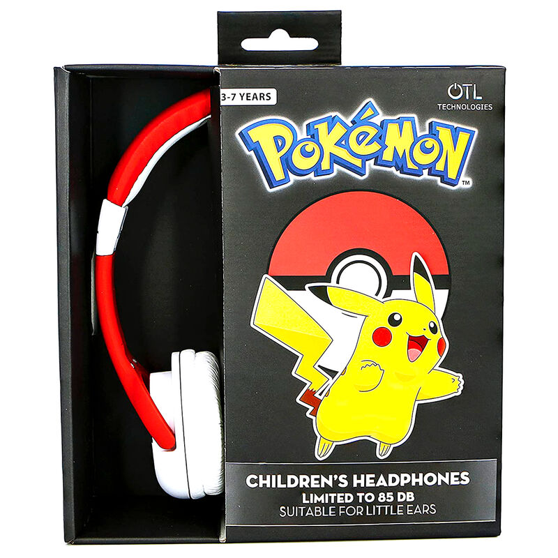 Pokémon - Casque Audio pour enfant Pikachu