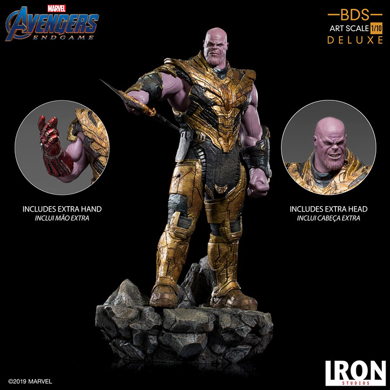 THANOS BDS ART SCALE 1:10 IRON STUDIOS BLACK ORDER (AVENGERS ENDGAME)1