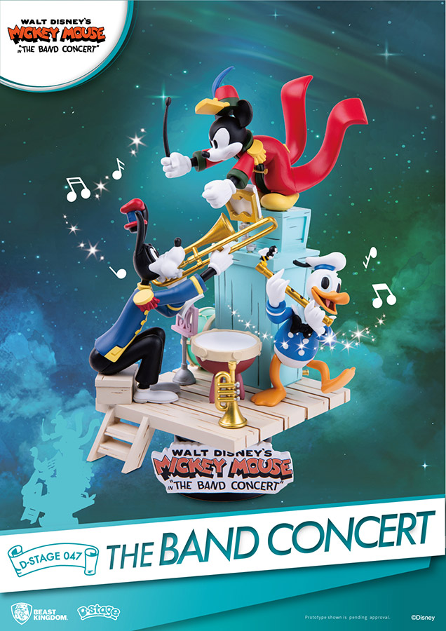 Disney - D-Stage : Figurine Diorama Mickey & Cie (Le concert)