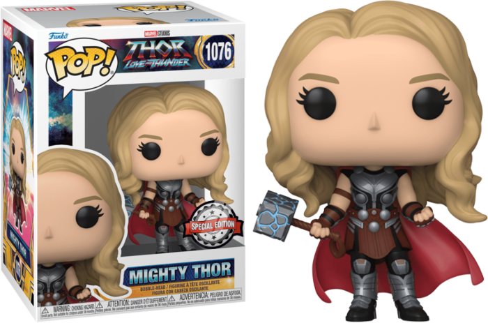 Thor love and thunder - Bobble Head Funko Pop N°1076 : Mighty Thor