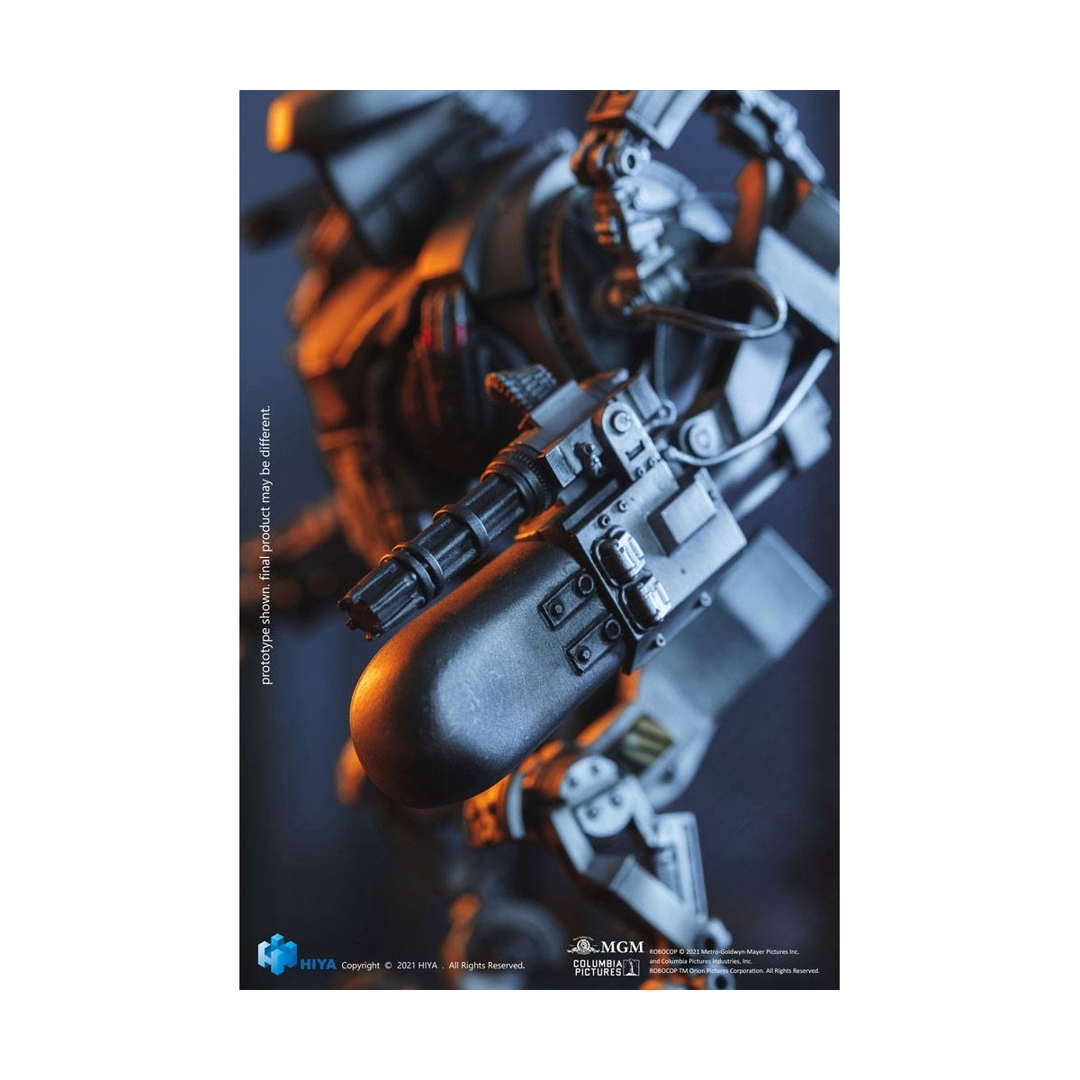 Robocop 2 : Figurine 1/18 Exquisite Mini RoboCain le palais des goodies