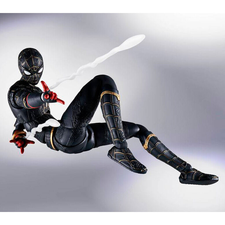 Marvel Studios - S.H. Figuarts : Figurine Spider-Man Black le palais des goodies
