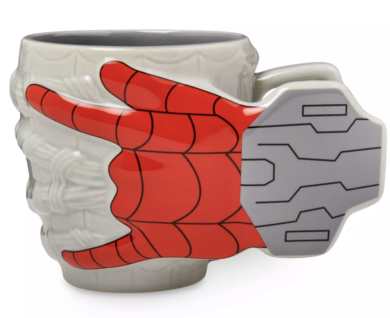 Marvel - Spiderman : Mug avec Gant Sculpté