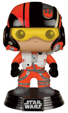 Star Wars VII The Force Awakens Poe Dameron POP #62 Bobble Head Vinyl Figure