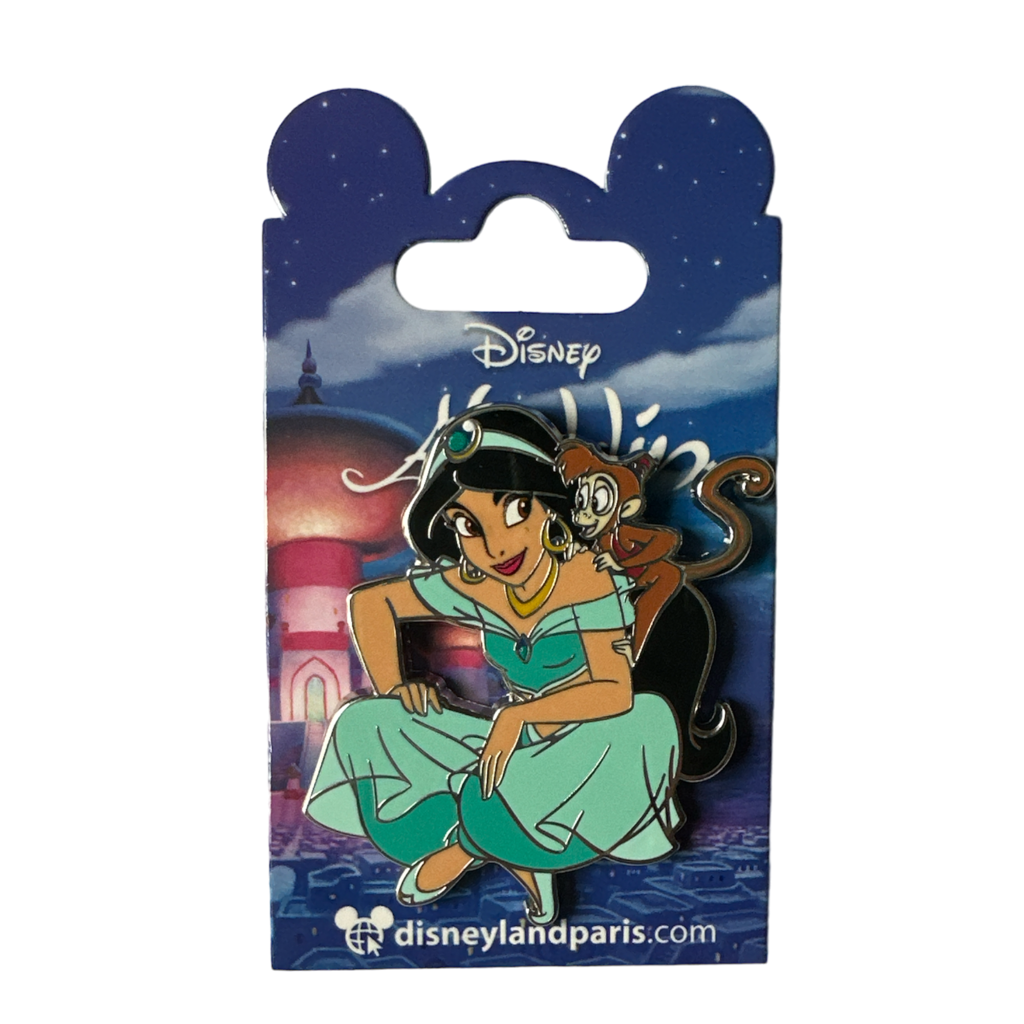 Disney - Aladdin : Pins Jasmine et Abu OE le palais des goodies