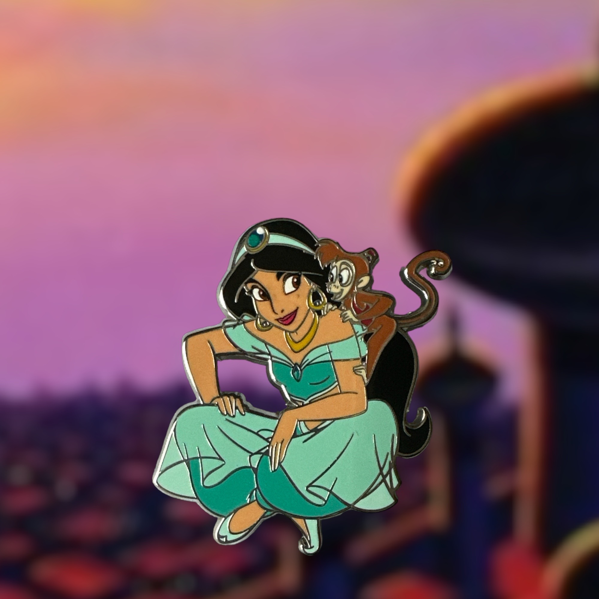 Disney - Aladdin : Pin\'s Jasmine et Abu OE