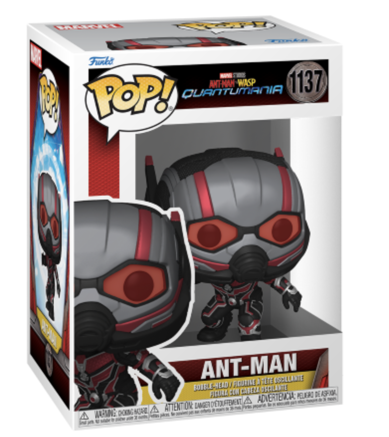 Ant-Man Quantumania - Bobble Head Funko Pop N°1137 : Ant-Man - le palais des goodies