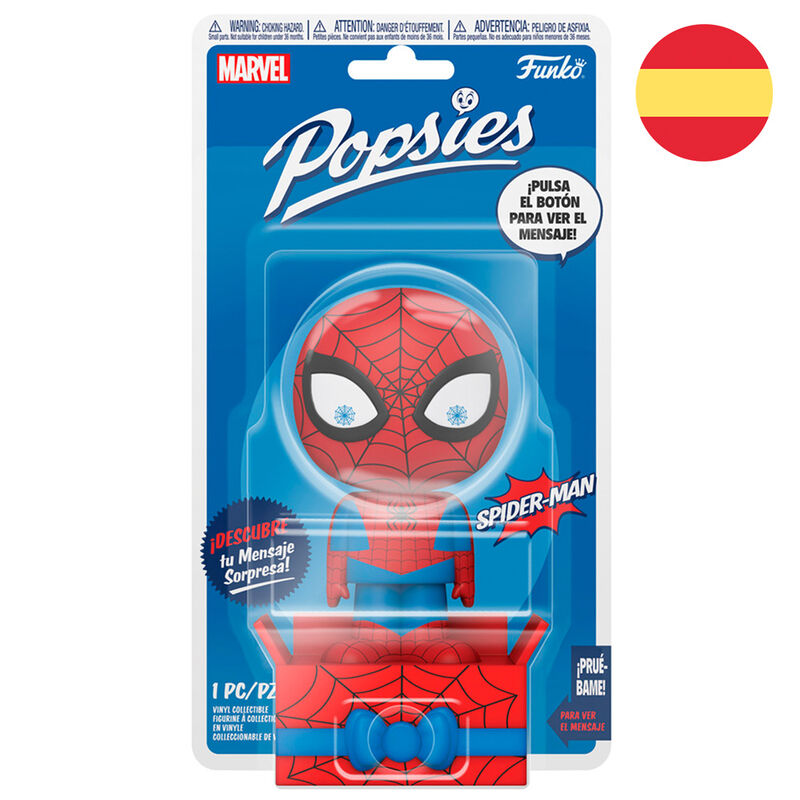 Marvel - Funko Popsies : Spider-Man (version espagnole) le palais des goodies