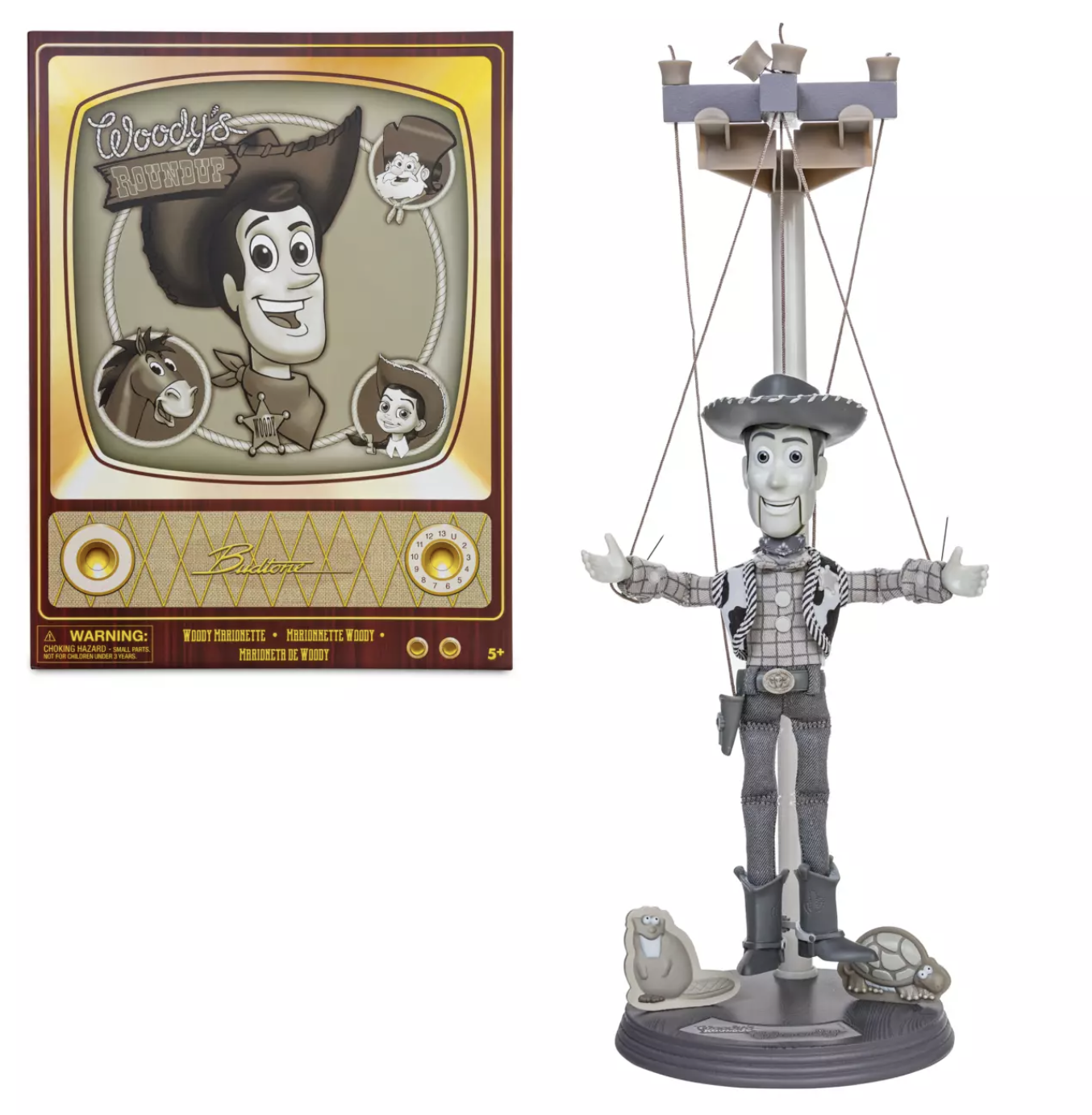 Disney Pixar - Toy Story : Marionnette Woody - le palais des goodies