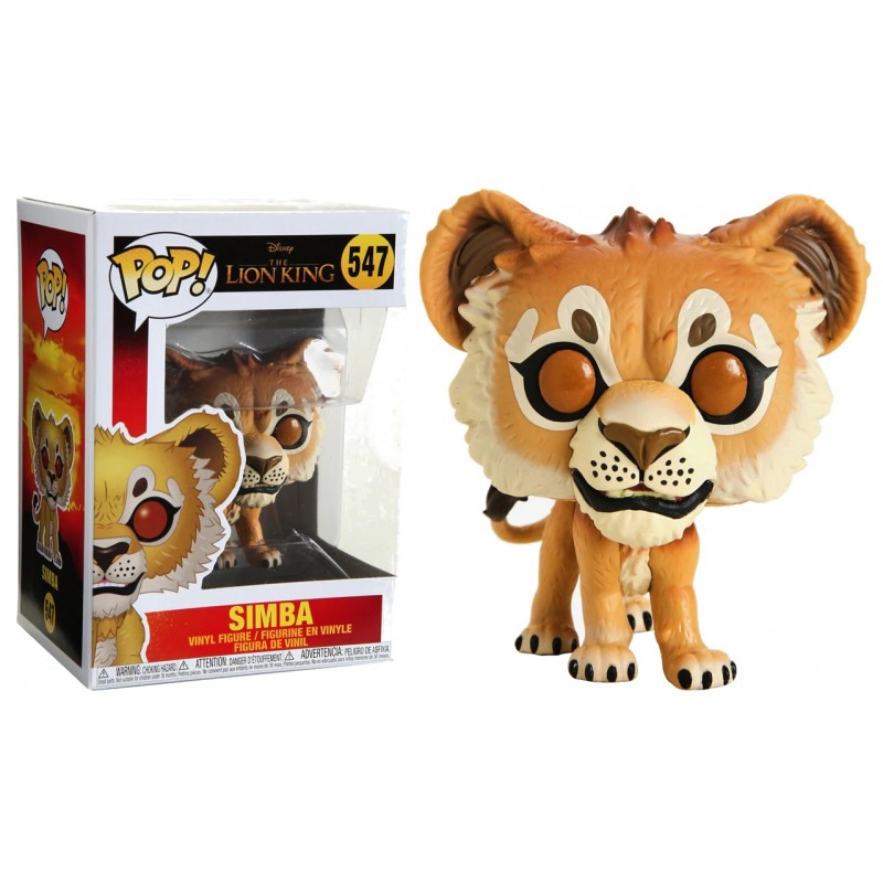 Figurine Simba Flocked / Le Roi Lion / Funko Pop Disney 547 / Exclusive  Spécial Edition