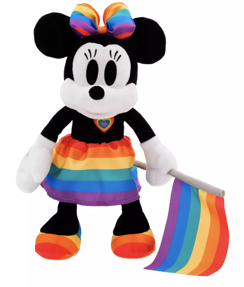 Disney - Minnie Mouse : Peluche Pride 2023