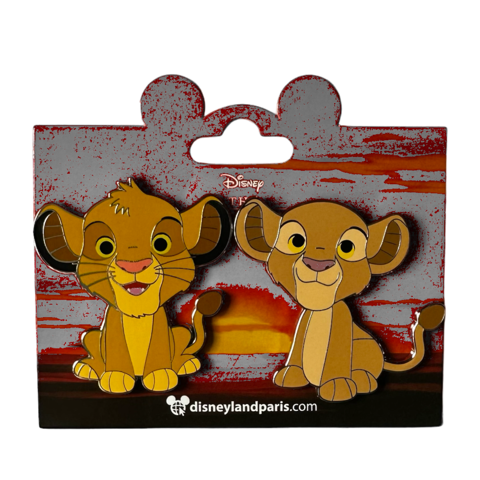 Disney - Le roi lion : Lot de 2 pin’s Simba et Nala OE - le palais des goodies