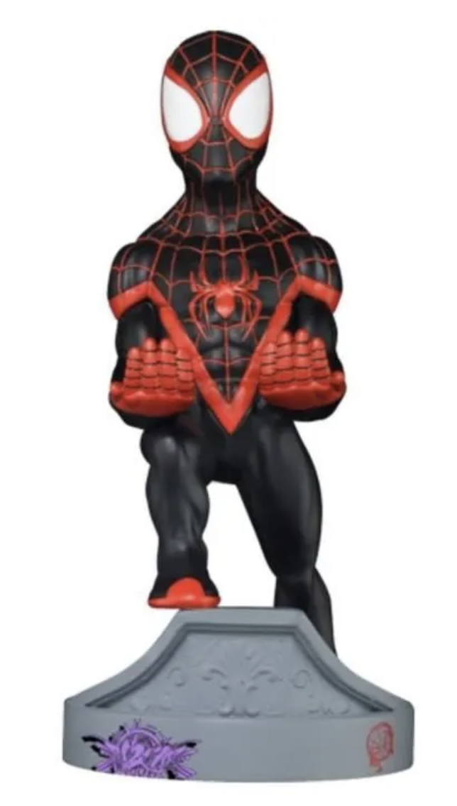 Spider-Man Miles Morales - Cable Guy : Support pour Manette et Smartphone