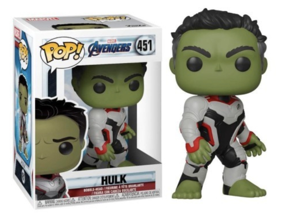 Avengers - Bobble Head Funko Pop N°451 : Hulk - le palais des goodies