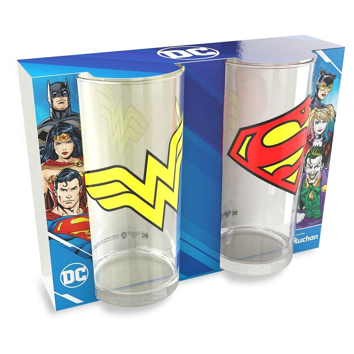 DC Comics : Set de 2 verres Wonder Woman