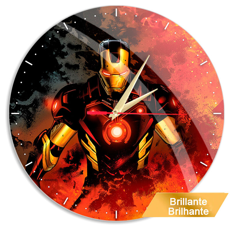 Marvel - Iron Man : Horloge murale