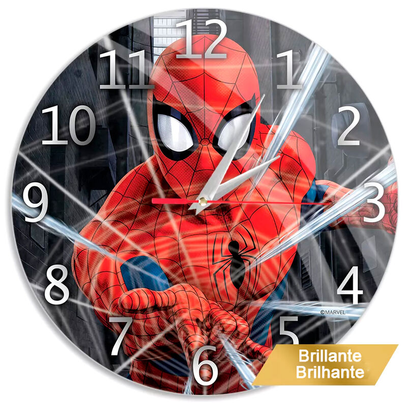 Marvel - Spider-Man : Horloge murale hero