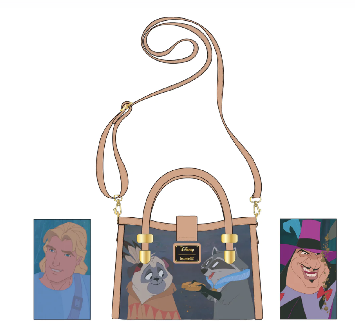 Disney - Pocahontas : Sac bandoulière - le palais des goodies