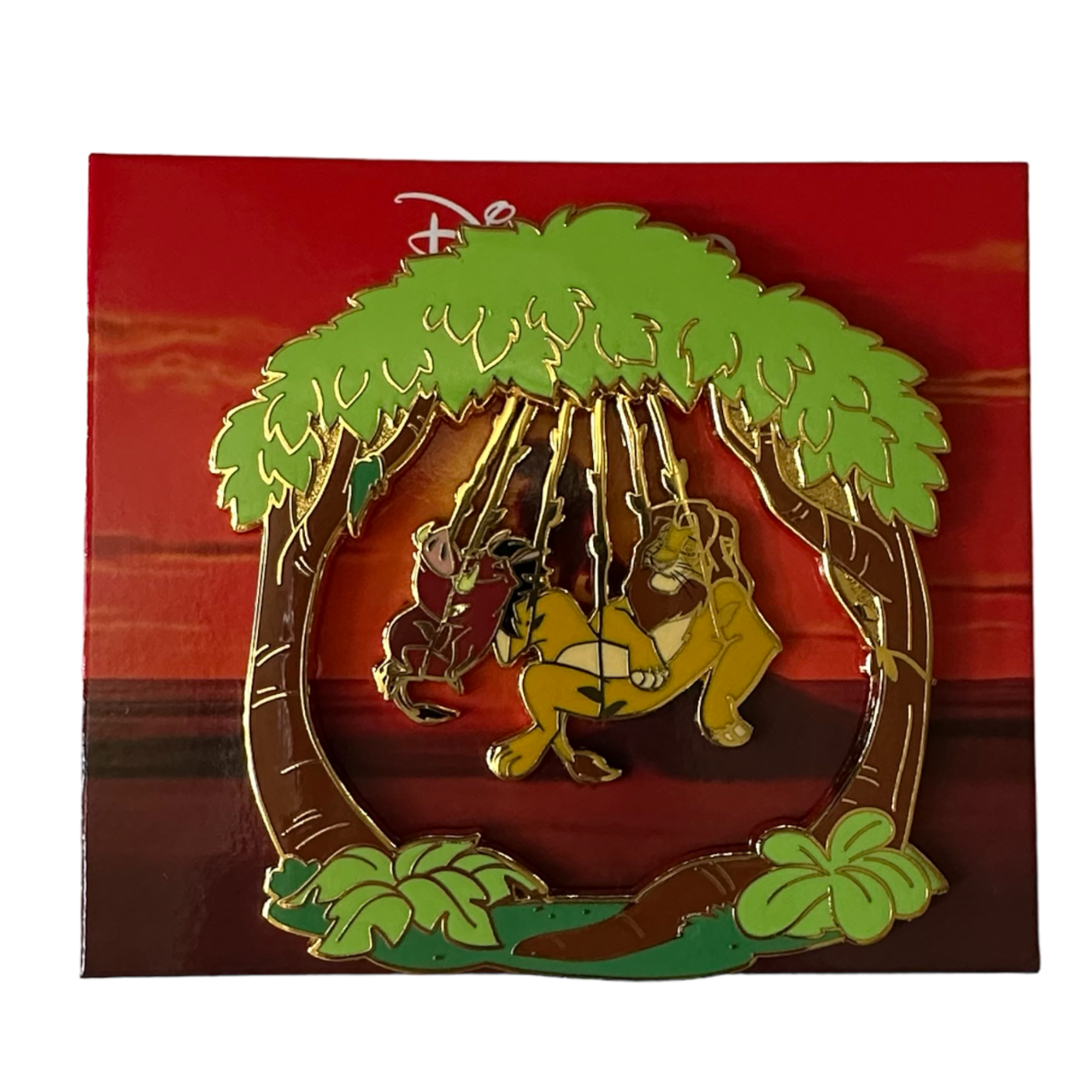 Disney - Le roi lion : Lot de 2 pin’s Simba et Pumba EL le palais des goodies