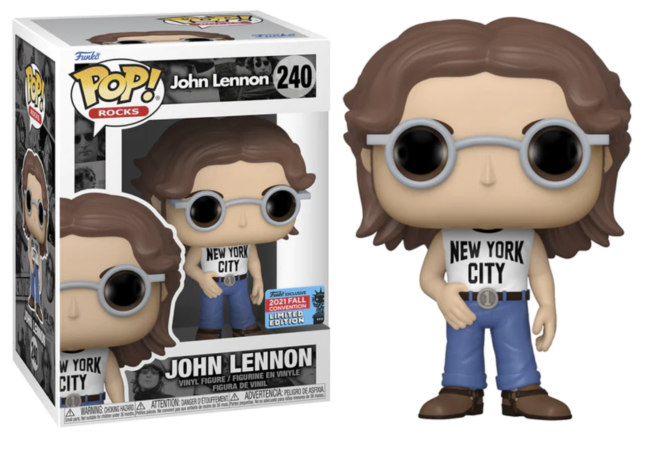 John Lennon - Funko Pop N°240 : Limited Edition - 2021 Fall Convention - le palais des goodies