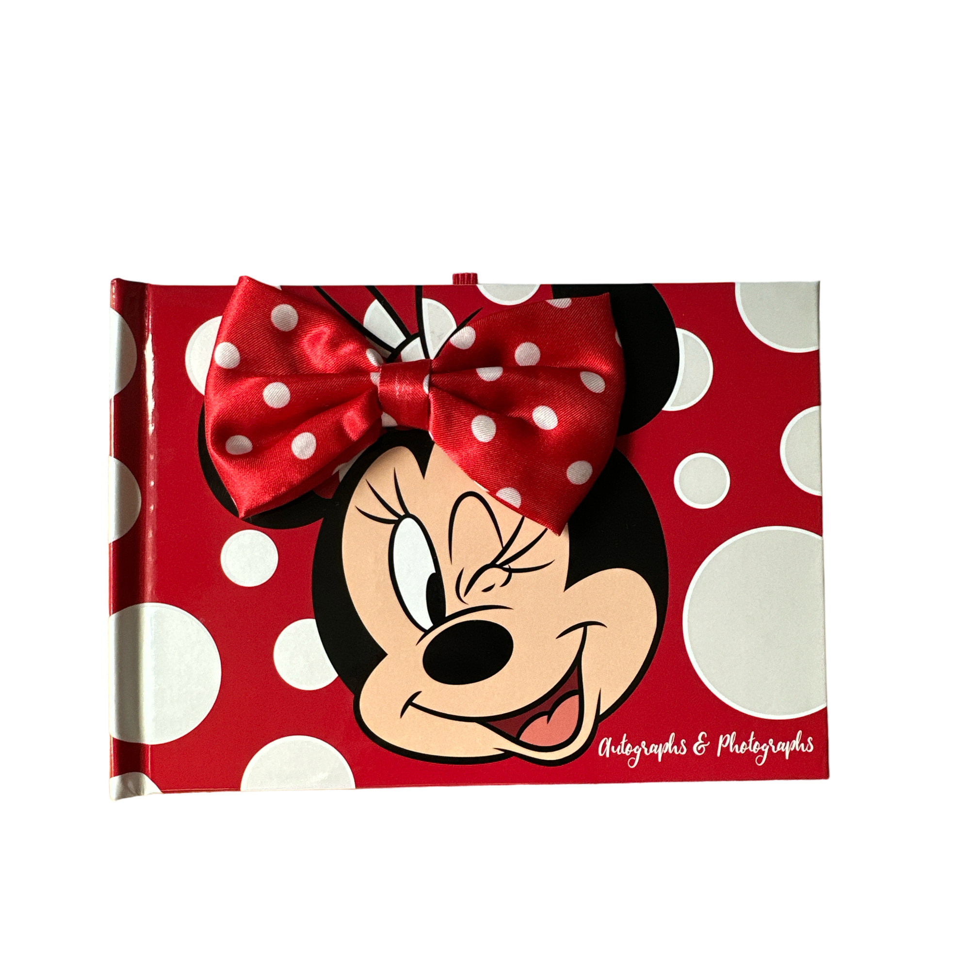 Disney - Minnie Mouse : Carnet d\'autographes noeud