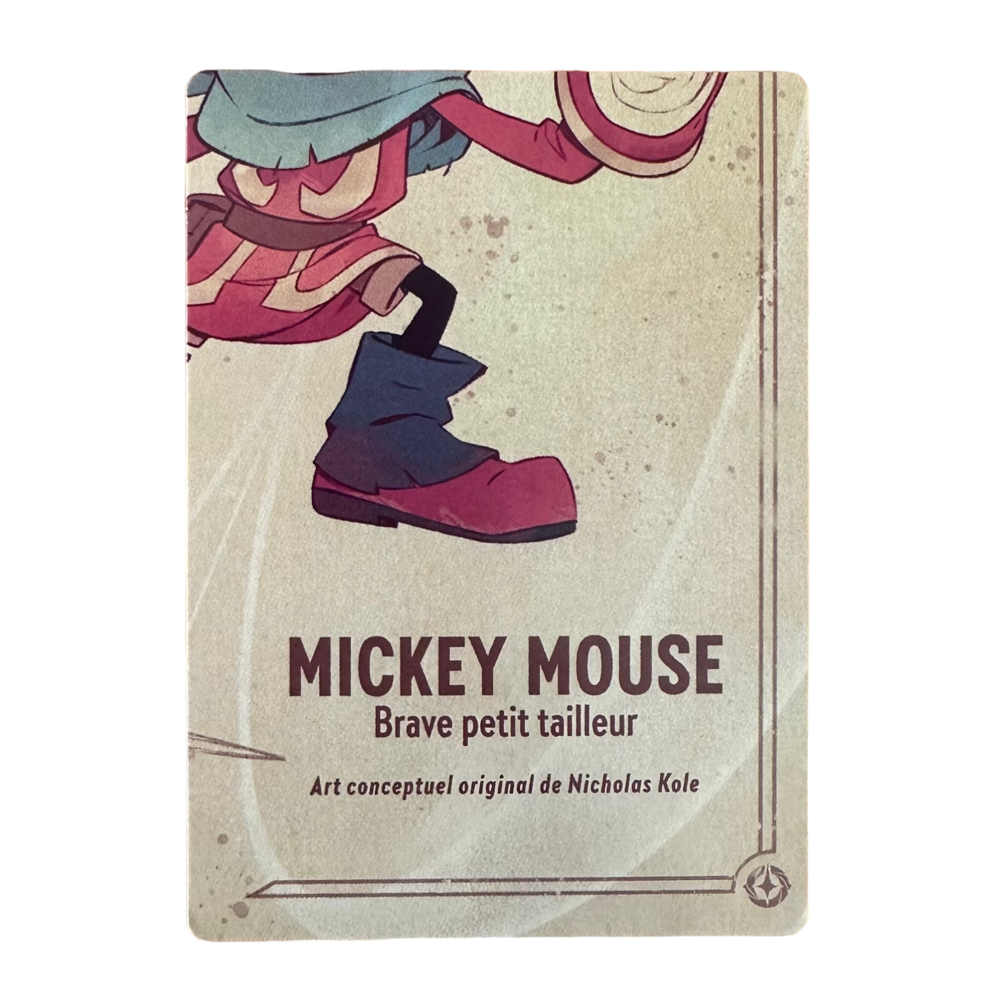 Disney Lorcana TCG : Carte Mickey Mouse, brave petit tailleur (4/4) le palais des goodies
