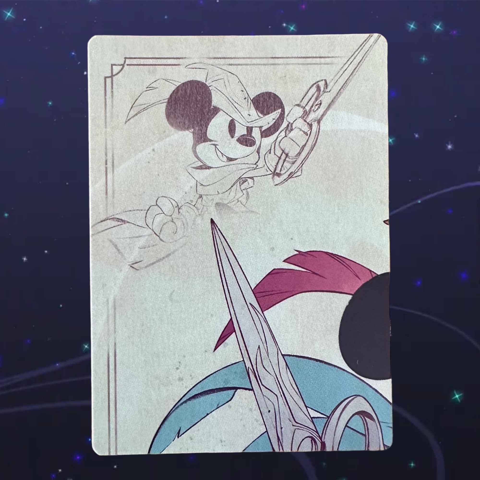 Disney Lorcana TCG : Carte Mickey Mouse, brave petit tailleur (1/4)