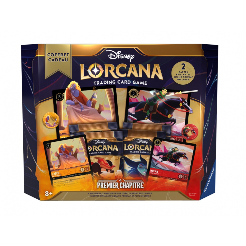Disney Lorcana TCG - Deck Box : Coffret Cadeau (Français)