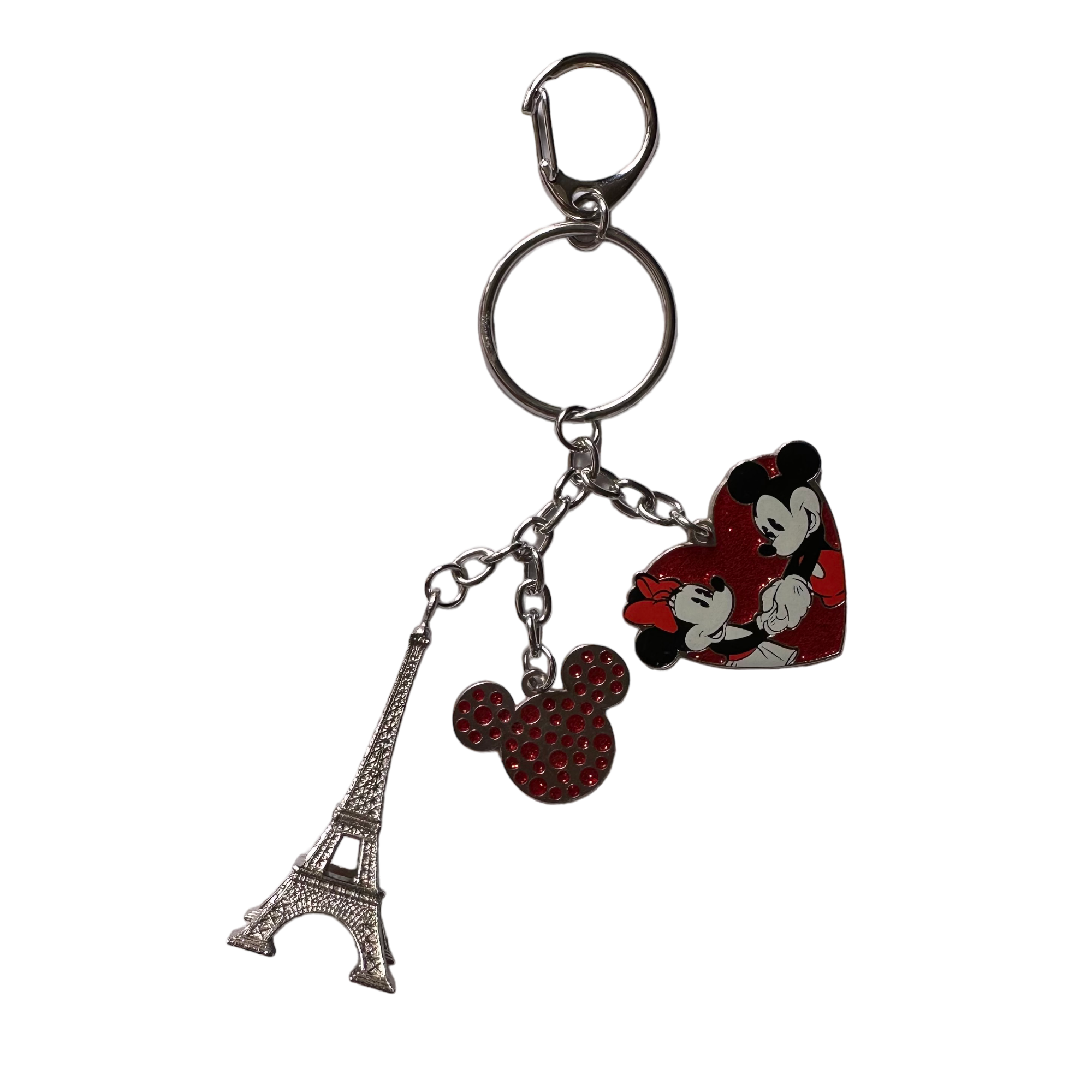 2073150197102 - Disney - Mickey Mouse : Porte-clé Tour Eiffel - le palais des goodies
