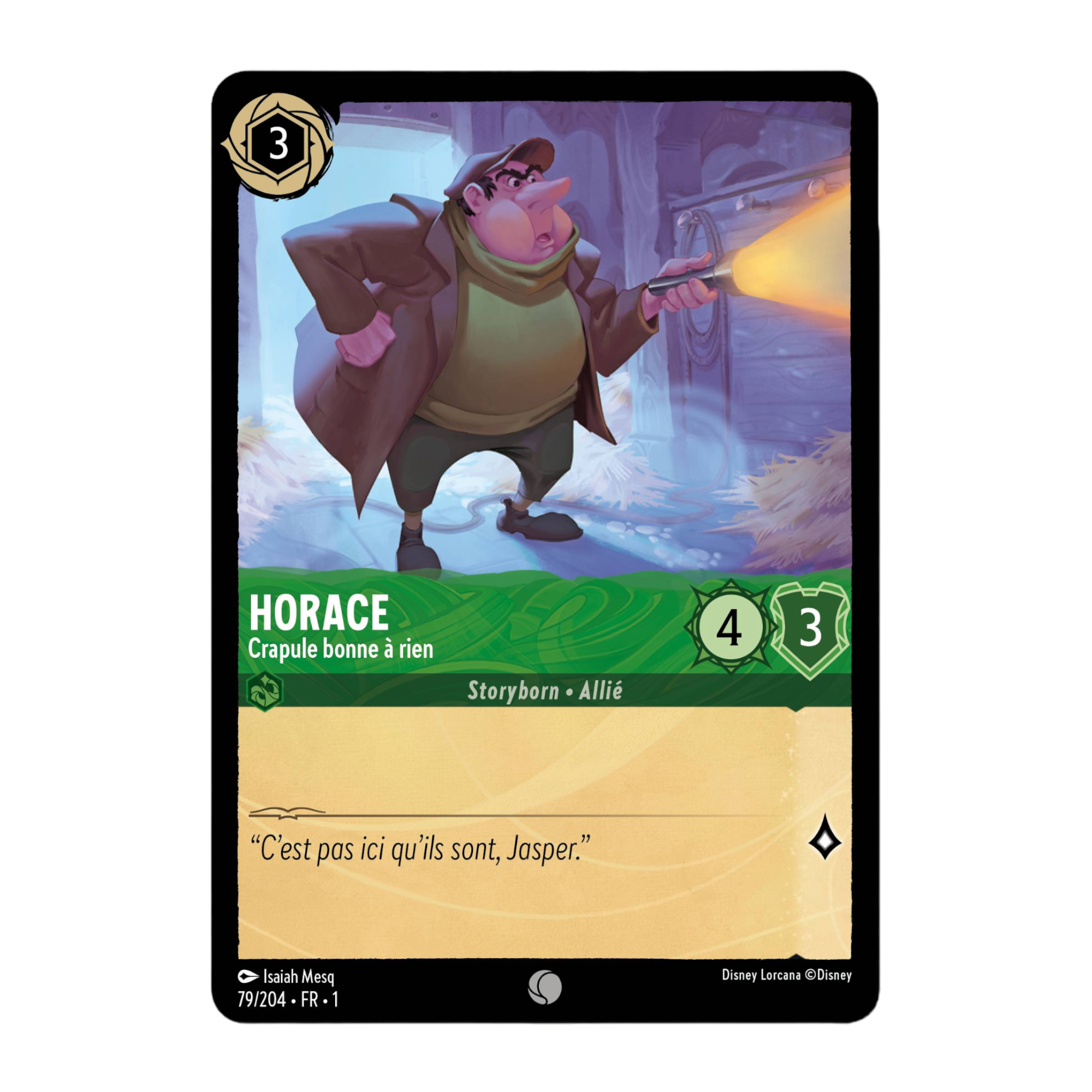Disney Lorcana TCG : Carte "Horace" (79/204) le palais des goodies
