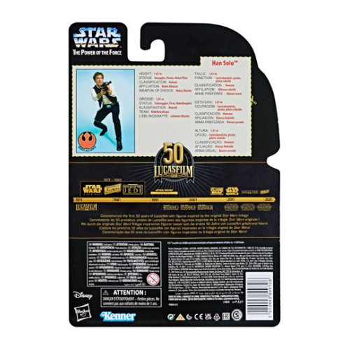 Star Wars - Figurine Han Solo Exclusive &quot;Black Series&quot; - le palais des goodies