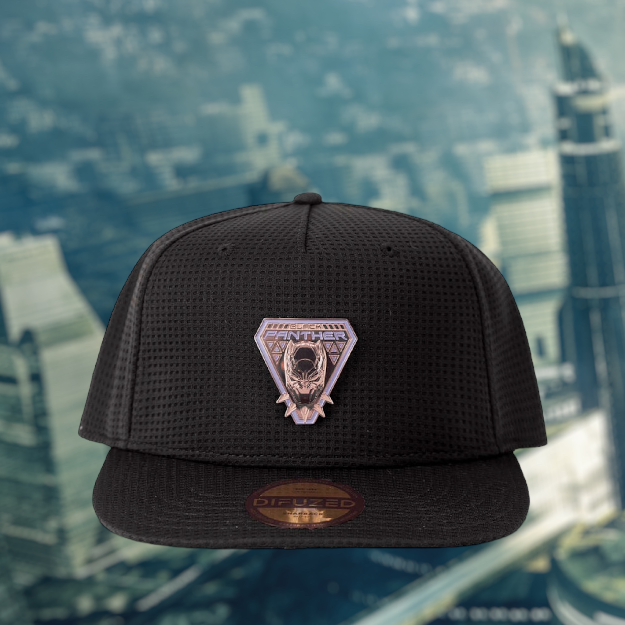 Marvel - Black Panther : Casquette medaillon