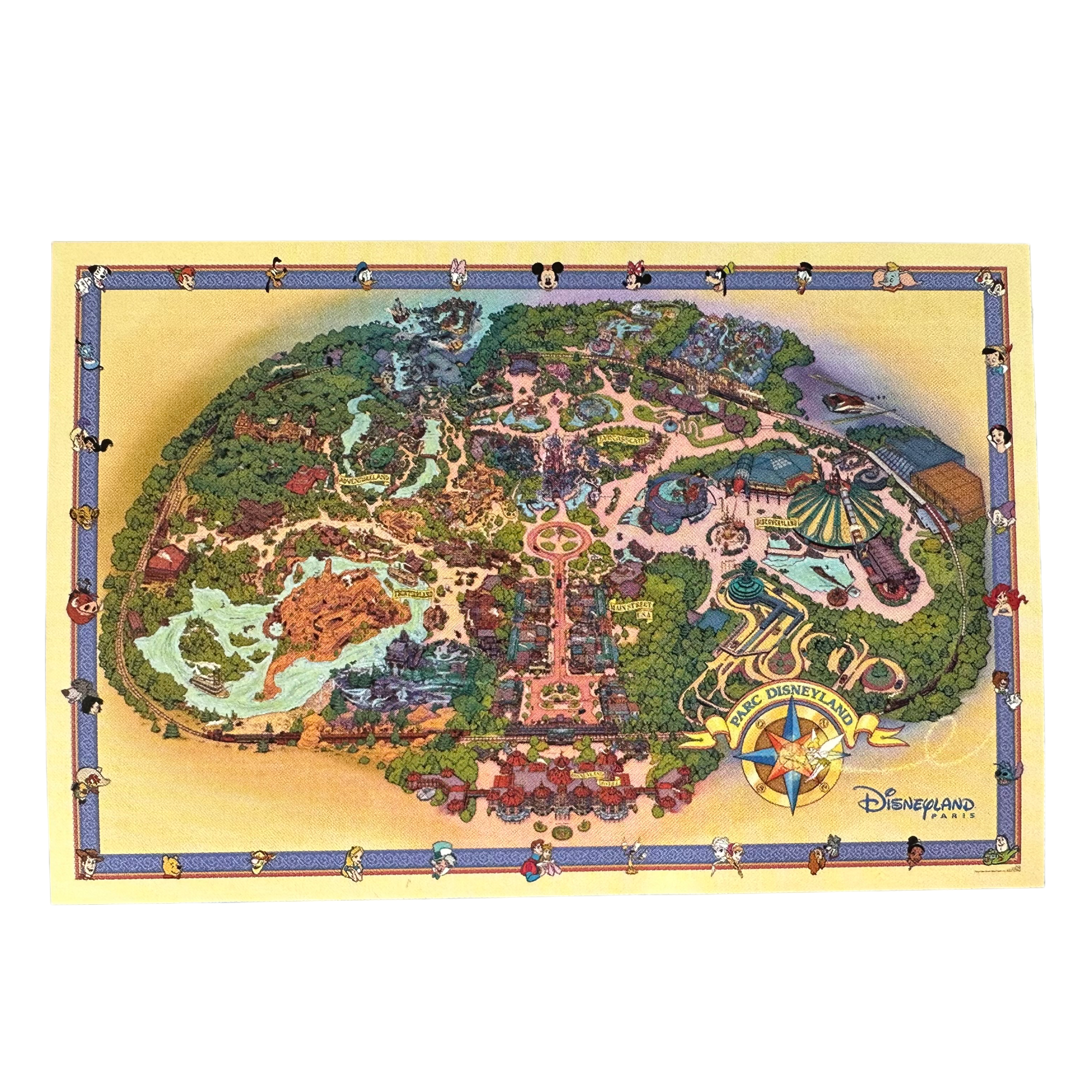 Disney - Fun Map Disneyland Paris 2023 - le palais des goodies