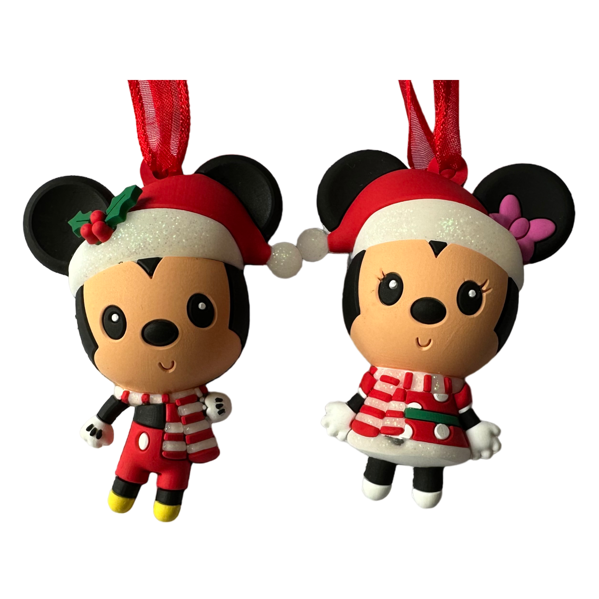 Disney - Mickey Mouse : Lot de 2 personnages à suspendre - le palais des goodies