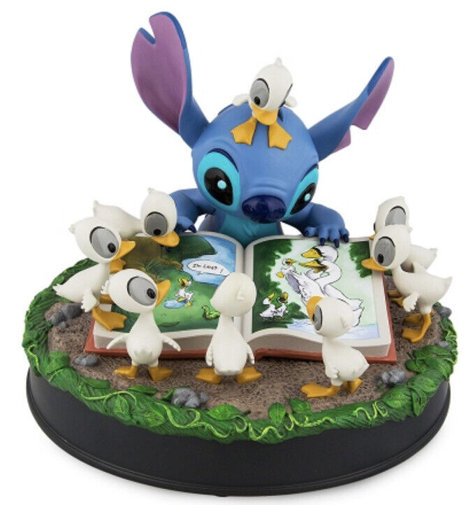 Disney - Lilo et Stitch : Figurine Stitch et les canards
