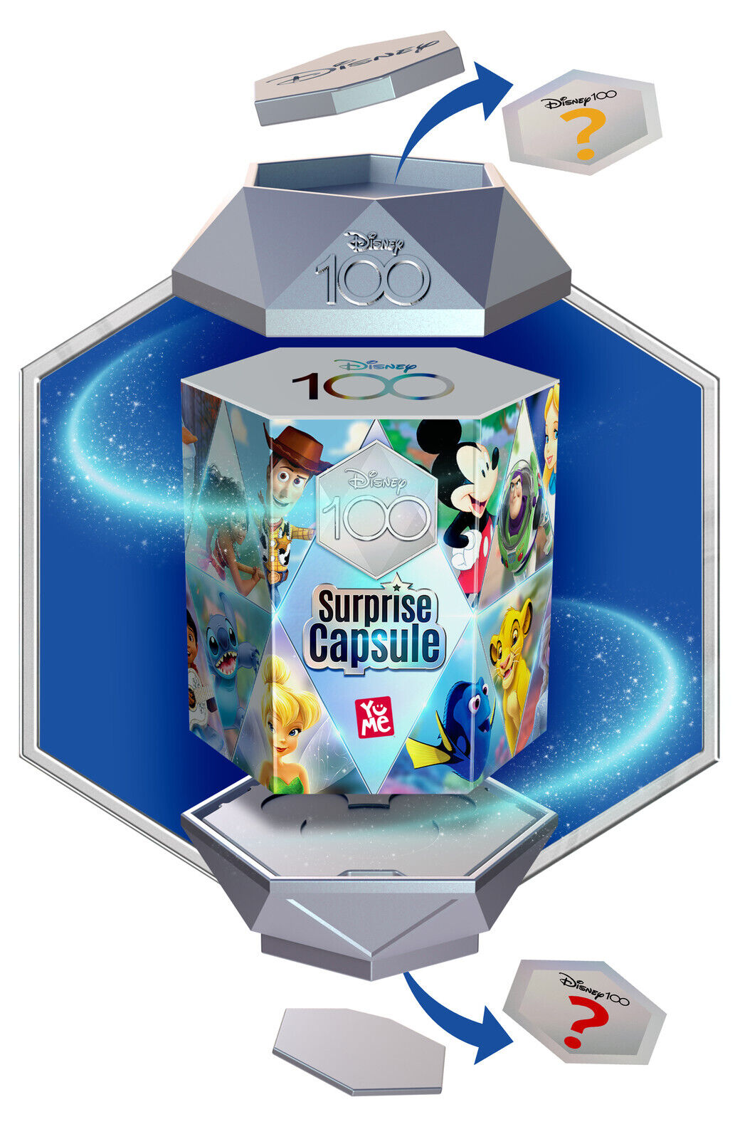 Disney - Surprise Capsule : Minni figurine &quot;Série 1&quot; le palais des goodies