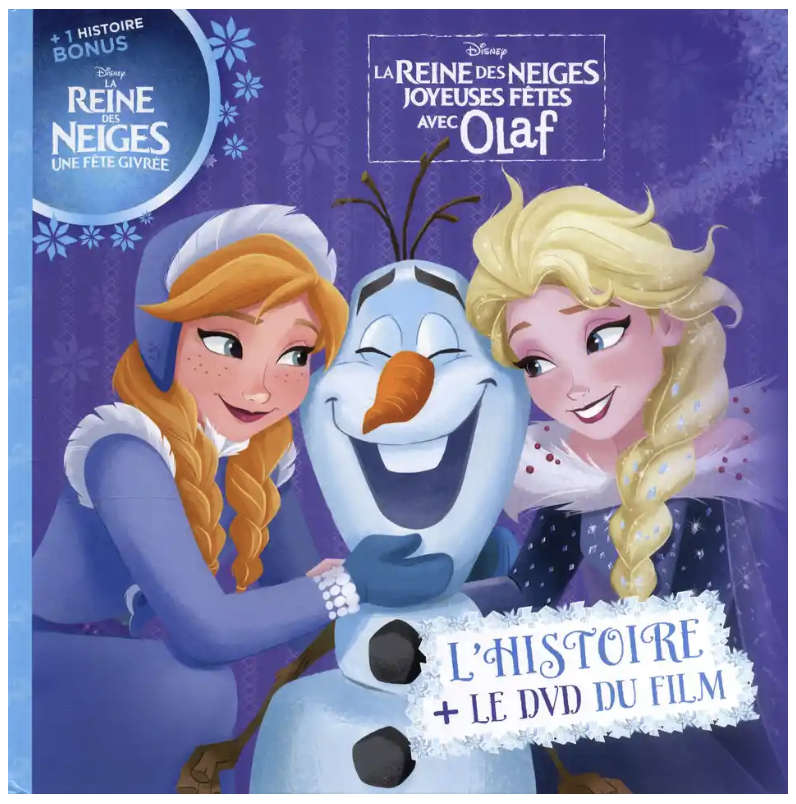 Disney - La reine des neiges : L'histoire + le DVD du film