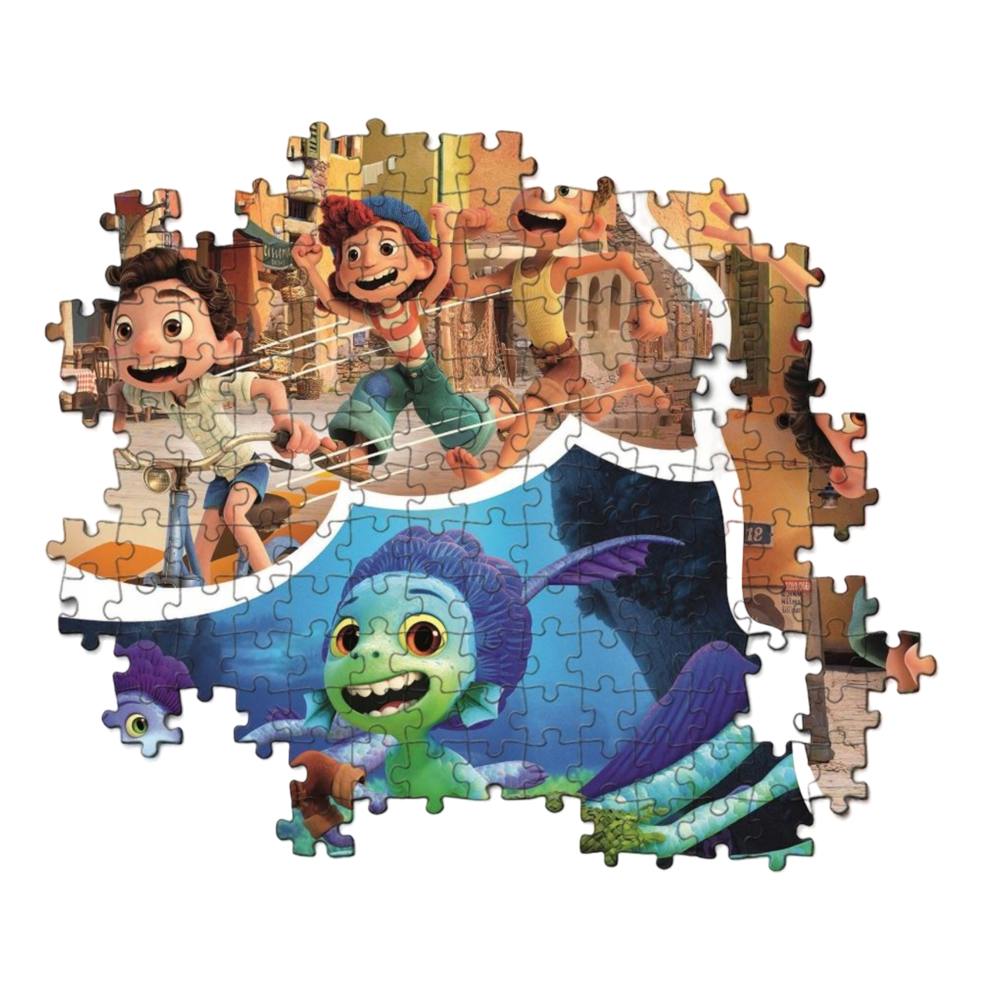 Disney Pixar - Luca : Puzzles de 3 scènes - LES MERVEILLES DE DISNEY - Le Palais des Goodies - le palais des goodies