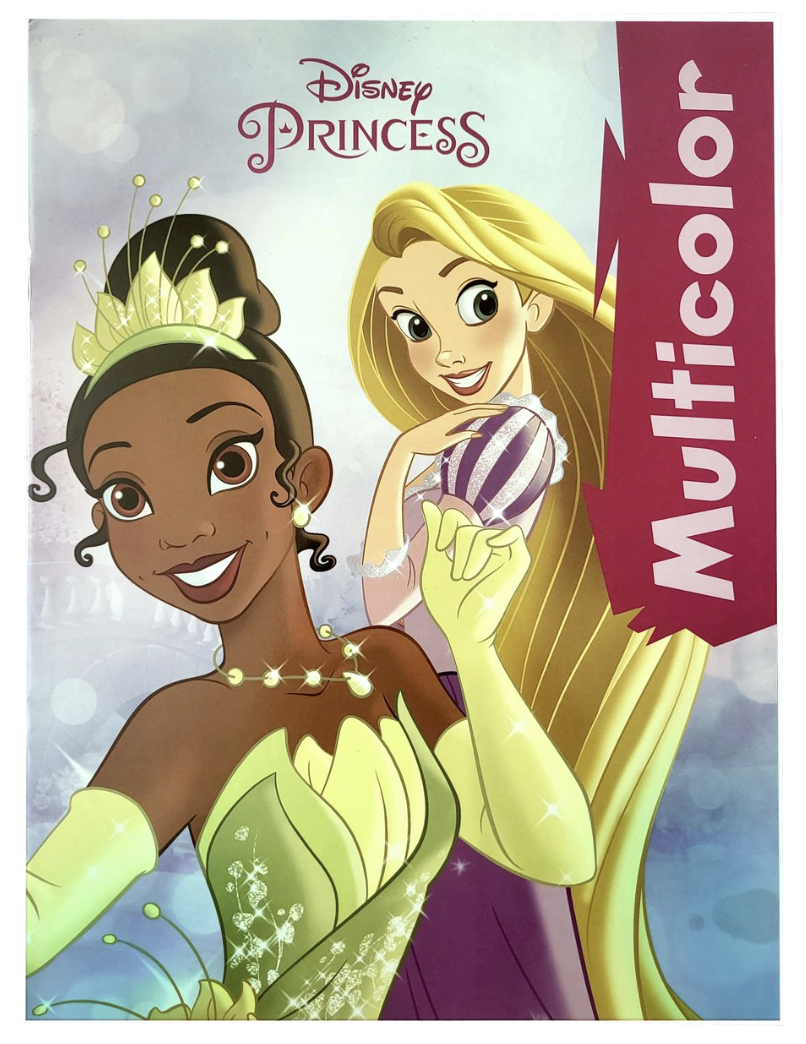 Disney Princess : Coloriages multicolor