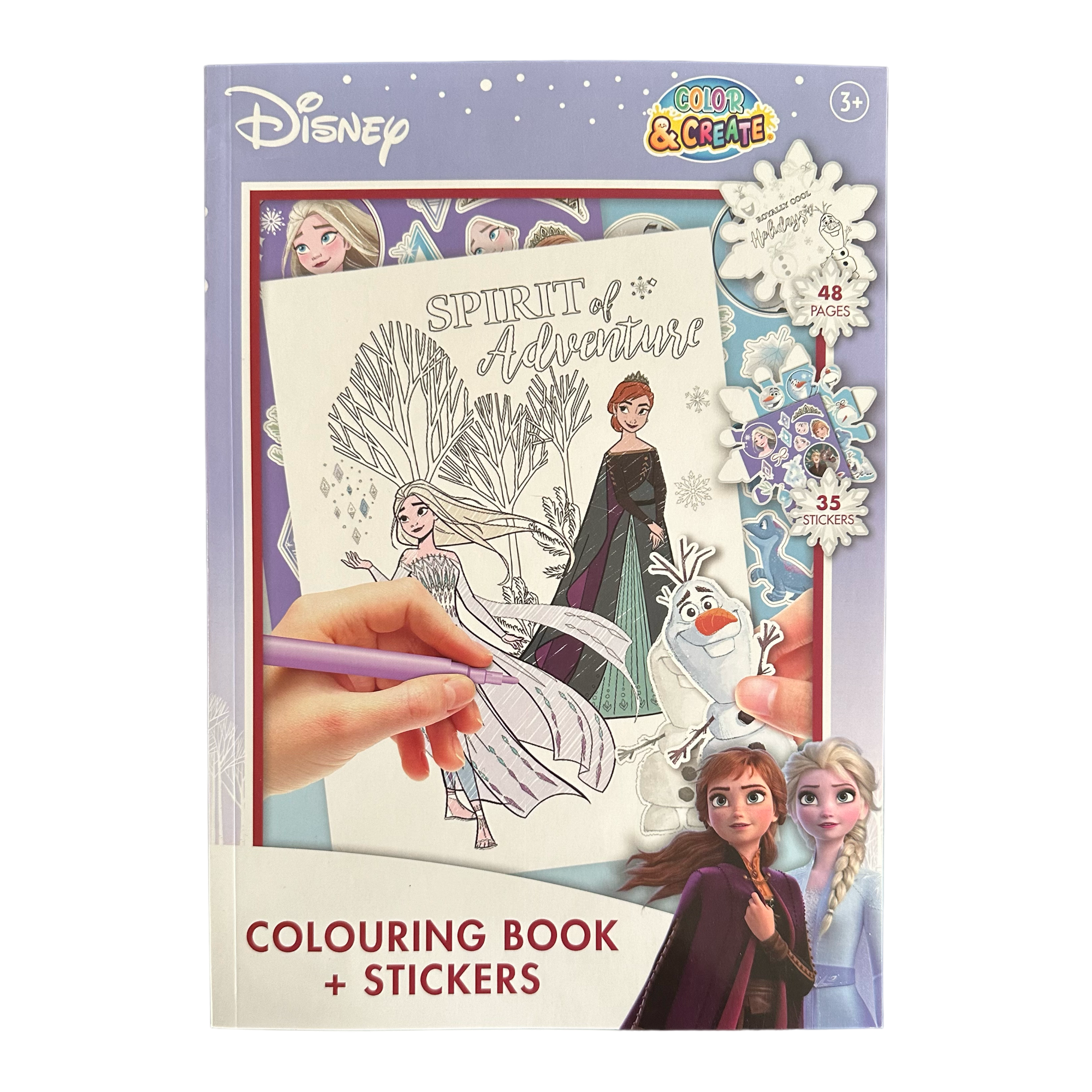 Disney - La reine des neiges : Livre de Coloriage   Autocollants - le palais des goodies
