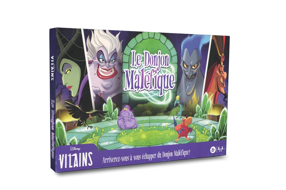 Disney - Le jeu de société Disney Vilains : Le Donjon Maléfique - le palais des goodies