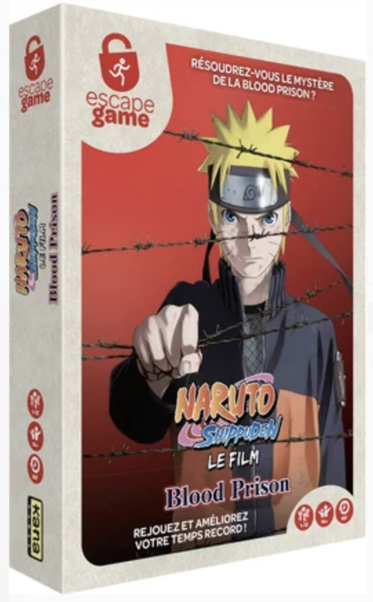 Naruto Shippuden - Blood Prison : Escape Game - le palais des goodies