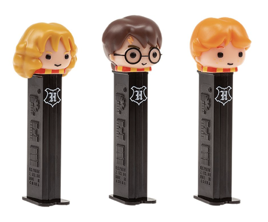 PEZ - Harry Potter : Lot de 3 Distributeurs   Bonbons - le palais des goodies