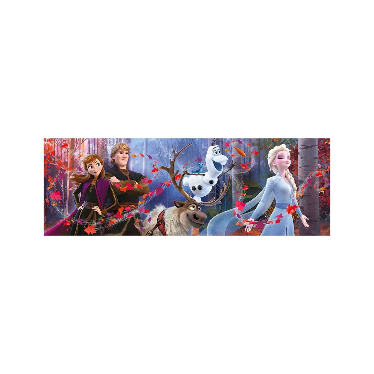 Disney - La reines des neiges 2 : Puzzle panorama - le palais des goodies
