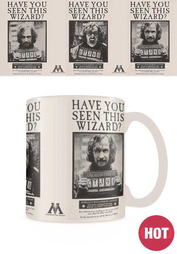 Warner Bros - Harry Potter : Mug thermoréactif &quot;Sirius Black&quot; le palais des goodies