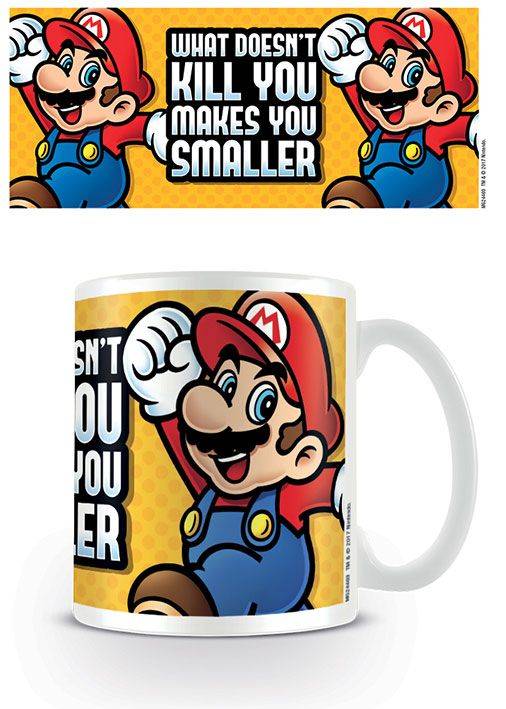 Super Mario : Mug &quot;What doesnt kill you makes you smaller&quot; le palais des goodies