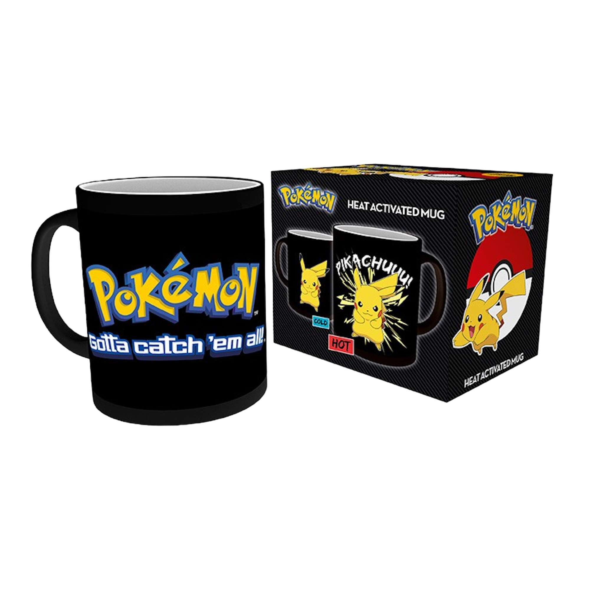 Pokémon - Mug thermoréactif Pikachu