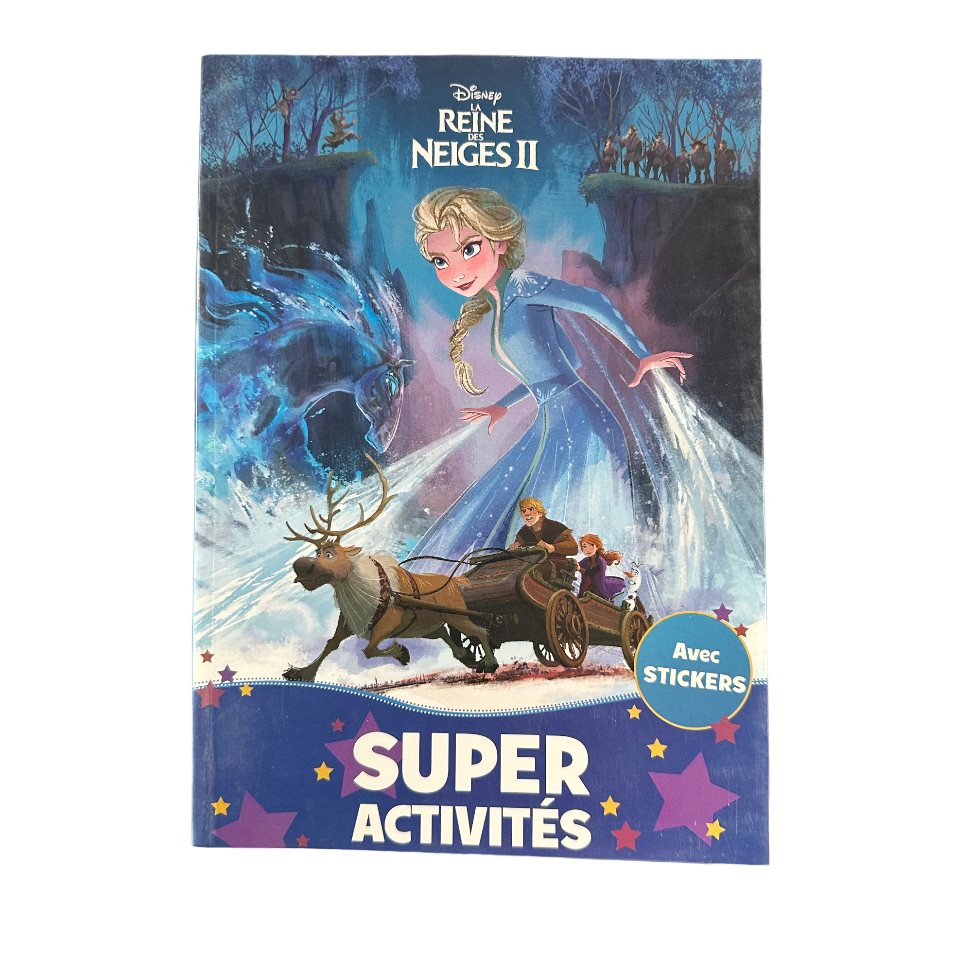 Disney - La reine des neiges 2 : Cahier d'activités   stickers - le palais des goodies