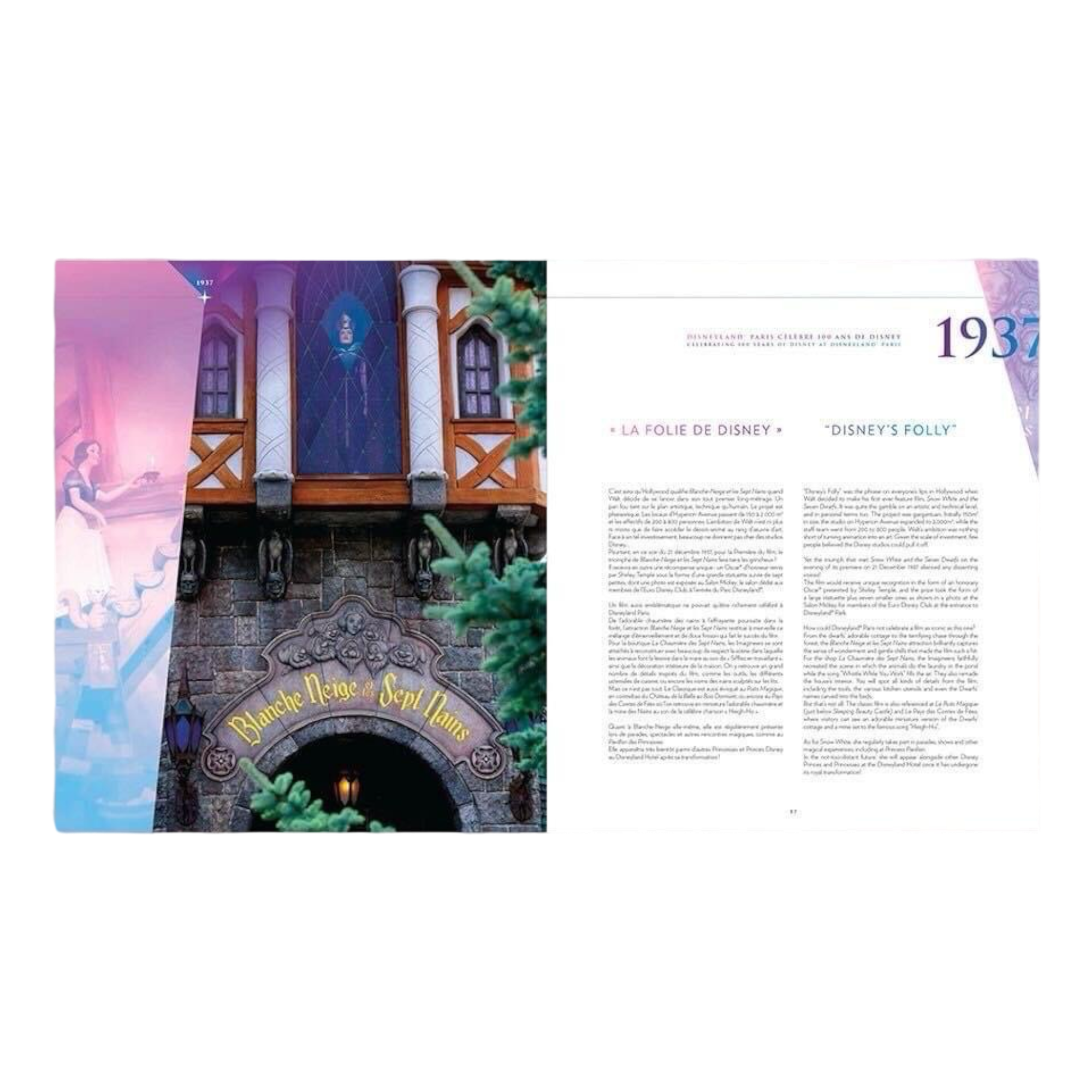 Livre : Disneyland Paris célèbre 100 ans de Disney - le palais des goodies